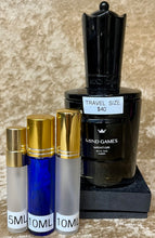 Load image into Gallery viewer, Mind Games Mentor Extrait de Parfum Travel Size 0.33 Fl. Oz./10 Ml. Or 0.16 Fl. Oz./5 Ml. Atomizer Spray or Roll-on Bottle