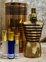 Load image into Gallery viewer, Jean Paul Gaultier  Le Male Elixir Parfum Travel Size 0.33 Fl. Oz. 10 Ml. Or 0.16 Fl. Oz. 5 Ml. Atomizer Spray or Roll-on Bottle