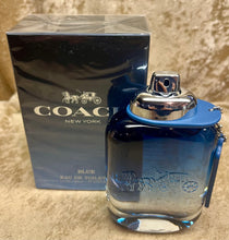 Load image into Gallery viewer, Coach New York Blue for Men Eau De Toilette 3.3 Fl. Oz./100 Ml. Sealed Box