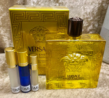 Load image into Gallery viewer, Versace Eros Energy for Men Travel size Eau de Parfum 0.33 Fl. Oz. 10Ml. Or 0.16 Fl. Oz. 5Ml. Atomizer Spray or Roll-on Bottle