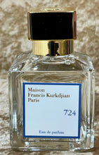 Load image into Gallery viewer, 724 Maison Francis Kurkdjian Eau De Parfum 2.4 Fl. Oz./70 Ml. Tester Bottle