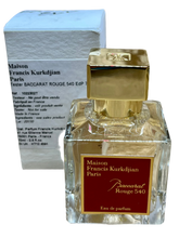 Load image into Gallery viewer, Baccarat Rouge 540 Maison Francis Kurkdjan Eau De Parfum 2.4 Fl. Oz./70 Ml. Tester Spray Bottle