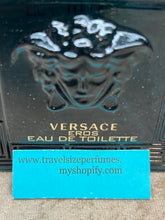 Load image into Gallery viewer, Versace Eros for Men Eau de Toilette 3.3 Fl. Oz. 100 Ml Tester Spray Bottle