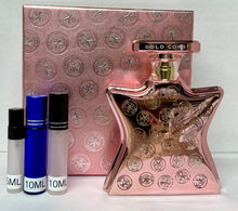 Load image into Gallery viewer, Bond No. 9 Gold Coast Travel Size Eau de Parfum 0.33 Fl. Oz./10 Ml. Or 0.16 Fl. Oz./5 Ml Atomizer Spray or Roll-on Bottle