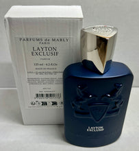 Load image into Gallery viewer, Layton Exclusif Parfum de Marly Eau de Parfum 4.2 Fl. Oz./125 Ml. New never used tester bottle.