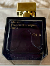 Load image into Gallery viewer, Oud Maison Francis Kurkdjian Eau De Parfum 2.4 Fl. Oz./70 Ml. Tester spray Bottle.