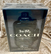 Load image into Gallery viewer, Coach New York For Men 6.7 Fl. Oz. 200 Ml. Eau De Toilette Spray Sealed Box