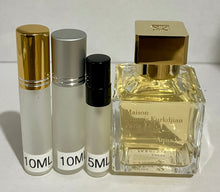 Load image into Gallery viewer, Aqua Vitae Maison Francis Kurkdjian Travel Size Eau de Parfum 0.33 Fl. Oz./10 Ml. Or. 0.16 Fl. Oz.:5 Ml. Atomizer Spray or Roll-on Bottle