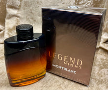 Load image into Gallery viewer, Montblanc Legend Night Eau de Parfum 3.3 Fl. Oz./100 Ml. Sealed Box