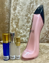 Load image into Gallery viewer, Good Girl Blush Carolina Herrera Travel Size 0.33 Fl. Oz. 10 Ml. Or 0.16 Fl. Oz. 5 Ml. Atomizer Spray or Roll-on Bottle