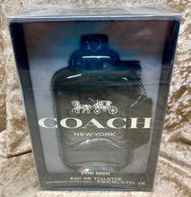 Load image into Gallery viewer, Coach New York For Men 6.7 Fl. Oz. 200 Ml. Eau De Toilette Spray Sealed Box