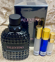 Load image into Gallery viewer, Born in Roma Valentino Uomo For Men Eau de Toilette Travel Size 0.33 10Ml or 0.16 Fl. Oz. 5ml Atomizer Spray or Roll-on Bottle