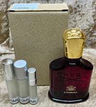 Load image into Gallery viewer, Creed Carmina Eau de Parfum Travel Size 0.33 Fl. Oz./10 Ml. Or 0.16 Fl. Oz./5 Ml Atomizer Spray or Roll-on Bottle