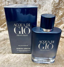 Load image into Gallery viewer, Acqua Di Gio Profondo Eau De Parfum 3.3 Fl. Oz./100 Ml. Sealed Box