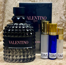Load image into Gallery viewer, Born in Roma Valentino Uomo For Men Eau de Toilette Travel Size 0.33 10Ml or 0.16 Fl. Oz. 5ml Atomizer Spray or Roll-on Bottle