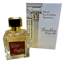 Load image into Gallery viewer, Barakkat Rouge 540 Eau de Parfum 3.4 Fl. Oz. 100 Ml. Sealed Box. It smells like Baccarat Rouge 504