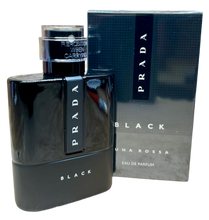 Load image into Gallery viewer, Prada Luna Rossa Black Eau de Parfum 3.3 Fl. Oz./100 Ml. Sealed Box