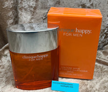 Load image into Gallery viewer, Clinique Happy for Men Cologne/Eau de Toilette 3.4 Fl. Oz. 100 Ml. Sealed Box