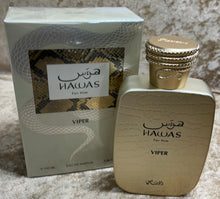 Load image into Gallery viewer, Hawas Viper Rasasi Eau de Parfume 3.38 Fl. Oz./100 Ml. Sealed Box