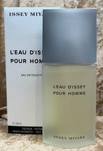 Load image into Gallery viewer, Issey Miyaki L’Eau D’issey Pour Homme For Men 4.2 Fl. Oz. 125 Ml Eau de Toilette Tester Spray Bottle with Cap