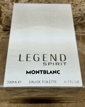 Load image into Gallery viewer, Montblanc Legend Spirit Eau de Toilette 6.7 Fl. Oz./200 Ml. Jumbo Family Size Sealed Box