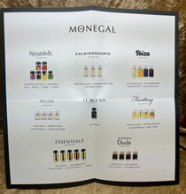Load image into Gallery viewer, Romon Monegal 9 Samples Set EDP 9X  2 Ml./0.05 Fl. Oz. Sprays Bottle