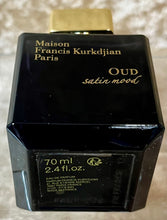 Load image into Gallery viewer, Oud Satin Mood Francis Kurkdjan Eau De Parfum 2.4 Fl. Oz./ 70 Ml. Tester bottle.
