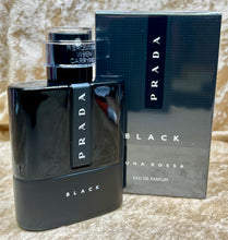 Load image into Gallery viewer, Prada Luna Rossa Black Eau de Parfum 3.3 Fl. Oz./100 Ml. Sealed Box