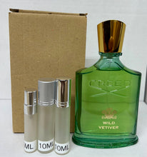 Load image into Gallery viewer, Creed Vild Vetiver Eau de Parfum Travel Size 0.33 Fl. Oz./10 Ml. Or 0.16 Fl. Oz./5 Ml. Atomizer Spray or Roll-on Bottles
