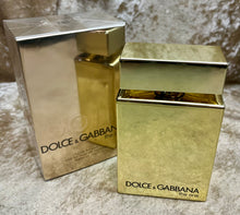 Load image into Gallery viewer, Dolce&amp;Gabbana The One Gold for Men Eau de Parfum Intense 3.3 Fl. Oz. 100ml Sealed Box