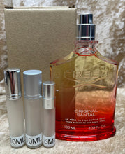 Load image into Gallery viewer, Creed Original Santal Eau de Parfum Travel Size 0.33 Fl. Oz./10 Ml. Or 0.16 Fl. Oz./5 Ml Atomizer Spray or Roll-on Bottle
