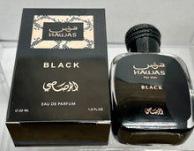 Load image into Gallery viewer, Hawas Black For Him Eau de Parfum 1.0 Fl. Oz./30 Ml.