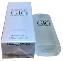Load image into Gallery viewer, Acqua Di Gio Giorgio Armani For Men Eau de Toilette 0.5 Fl Oz 15Ml. Travel Size Spray New