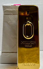 Load image into Gallery viewer, Million Gold intense Rabanne Eau de Parfum 3.4 Fl. Oz./100 Ml. Tester Bottle