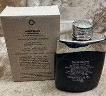Load image into Gallery viewer, Montblanc Legend For Men Eau de Toilette 3.3 Fl. Oz. 100 Ml Tester Spray Bottle
