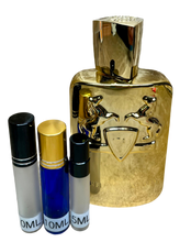 Load image into Gallery viewer, Godolphin Parfum de Marly Eau de Parfum Travel Size 0.33 Fl. Oz./10 Ml. Or 0.16. Fl. Oz./5 Ml Atomizer Spray or Roll-on Bottle