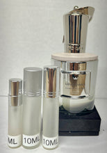 Load image into Gallery viewer, Check Please Mind Games Eau de Parfum Travel Size 0.33 Fl. Oz./10 Ml. Or 0.16 Fl. Oz./5 Ml. Atomizer Spray or Roll-on Bottles