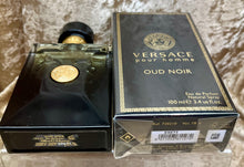 Load image into Gallery viewer, Versace Oud Noir Pour Homme For Men Eau De Parfum 3.3 Fl. Oz. 100 Ml. Sealed Box