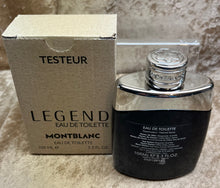 Load image into Gallery viewer, Montblanc Legend For Men Eau de Toilette 3.3 Fl. Oz. 100 Ml Tester Spray Bottle
