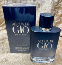 Load image into Gallery viewer, Acqua Di Gio Profondo Eau De Parfum 3.3 Fl. Oz./100 Ml. Sealed Box