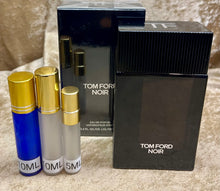 Load image into Gallery viewer, Tom Ford Noir Eau De Parfum Travel Size 0.33 Fl. Oz. 10 Ml. Or 0.16 Fl. Oz. 5 Ml. Atomizer Spray or Roll-on Bottle