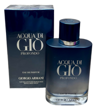 Load image into Gallery viewer, Acqua Di Gio Profondo Eau De Parfum 3.3 Fl. Oz./100 Ml. Sealed Box