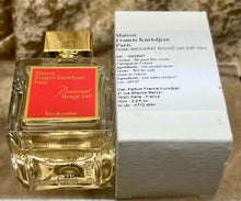 Load image into Gallery viewer, Baccarat Rouge 540 Maison Francis Kurkdjan Eau De Parfum 2.4 Fl. Oz./70 Ml. Tester Spray Bottle