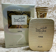 Load image into Gallery viewer, Hawas Viper Rasasi Eau de Parfume 3.38 Fl. Oz./100 Ml. Sealed Box