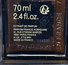 Load image into Gallery viewer, Oud Satin Mood Francis Kurkdjan  Extrait De Parfum 2.4 Fl. Oz./ 70 Ml. Tester bottle.