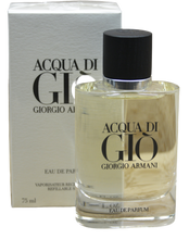 Load image into Gallery viewer, ACQUA DI GIO GIORGIO ARMANI  EAU DE PARFUM 2.5 OZ  REFILLABLE SPRAY SEALED