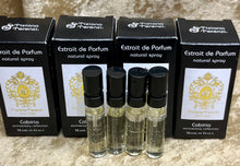 Load image into Gallery viewer, Tiziana Terenzi Cabiria  Extrait de Parfum 4X Samples Vials Spray 1.5ml / 0.05 oz