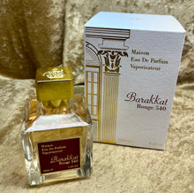 Load image into Gallery viewer, Barakkat Rouge 540 Eau de Parfum 3.4 Fl. Oz. 100 Ml. Sealed Box. It smells like Baccarat Rouge 504