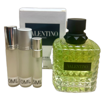 Load image into Gallery viewer, Valentino Donna Born in Roma Green Stravaganza For Women Eau de Parfum Travel Size 0.33 Fl. Oz. 10 Ml. or 0.16 Fl. Oz. 5 Ml. Atomizer Spray or Roll-on Bottle