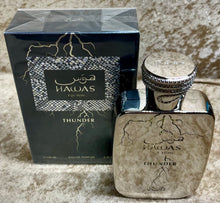 Load image into Gallery viewer, Hawas Thunder for Him Eau de Parfum 3.38 Fl. Oz./100 Ml. Sealed Box